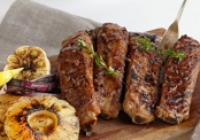 Grilled Pork Ribs with Pineapple