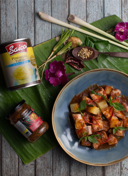 Red Curry Pork with Pineapple B