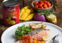 Salmon Fillet with Mango Salsa