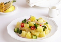 Pineapple Cucumber Salad