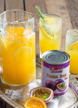 Tropical fruit Sangria Mocktail L